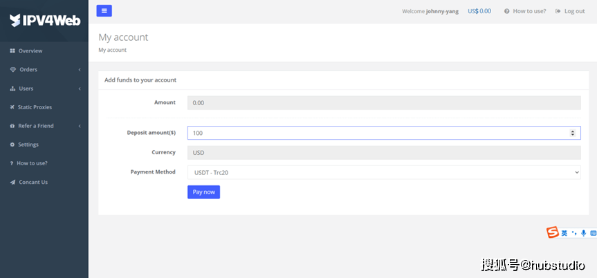 如何代理皇冠信用网_ipv4web代理如何在Hubstudio中使用如何代理皇冠信用网？